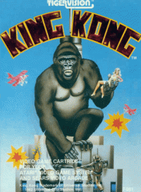 King Kong Atari 2600 US box art
